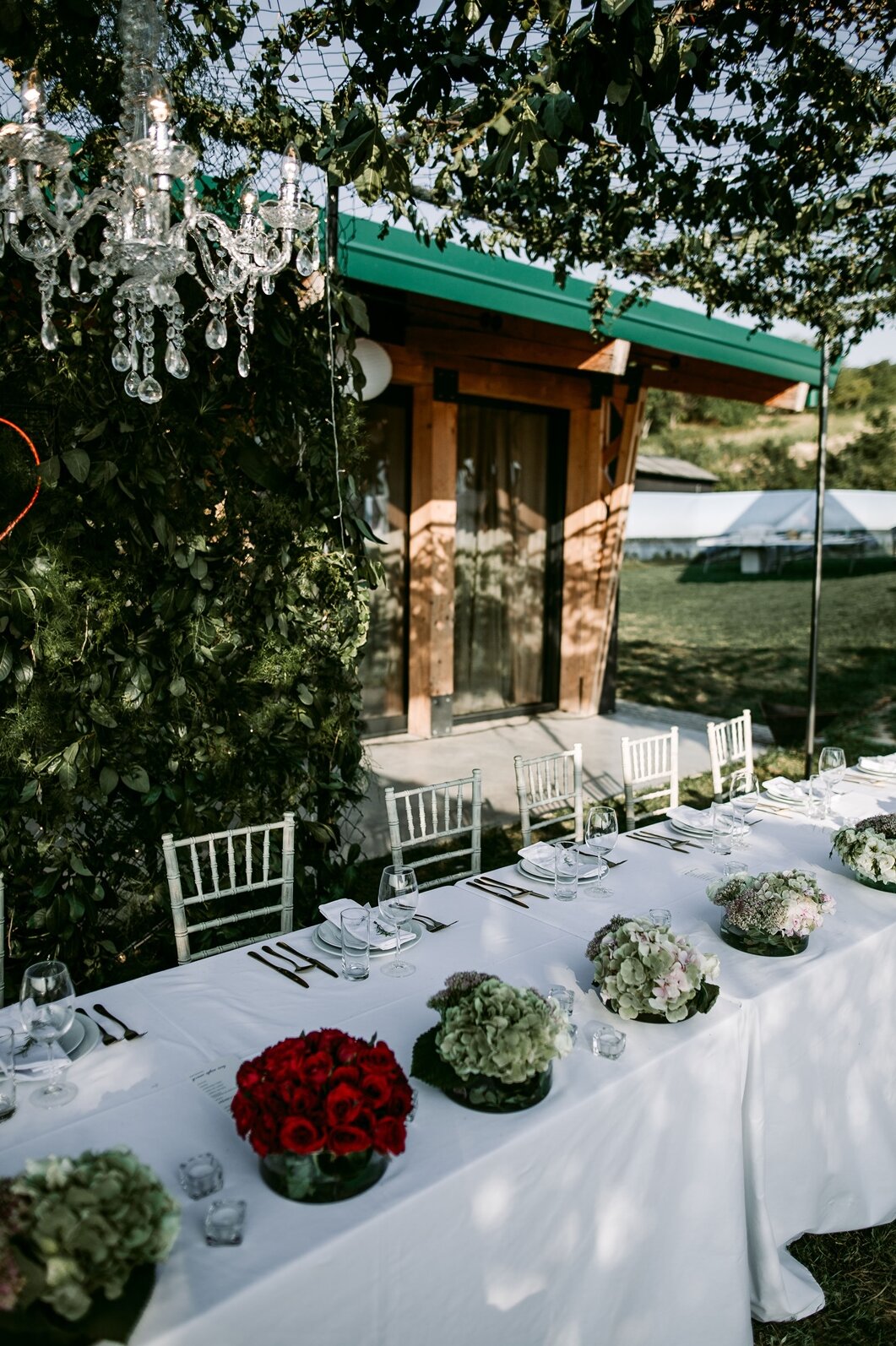 Postavka stola sa ruzmarinom