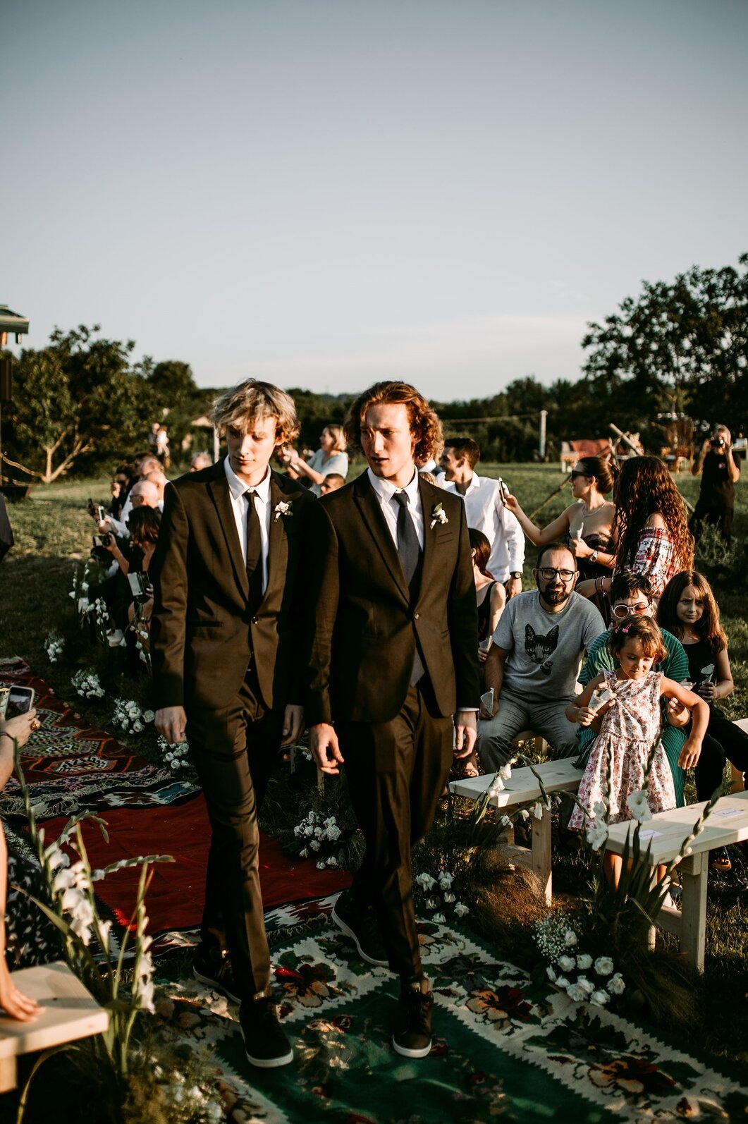 Atmosfera sa retro nameštajem