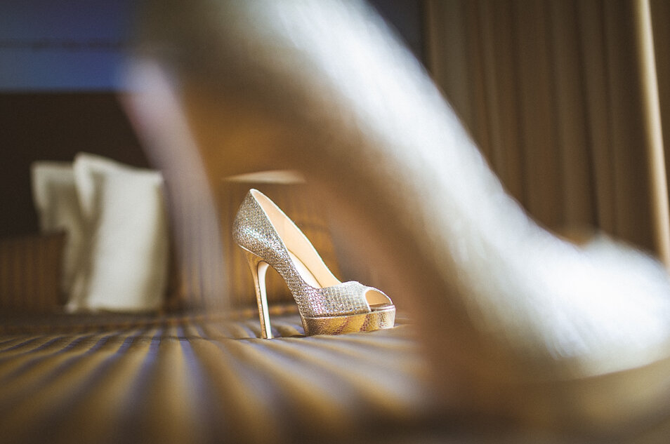 Jimmy Choo srebrne cipele za venčanje