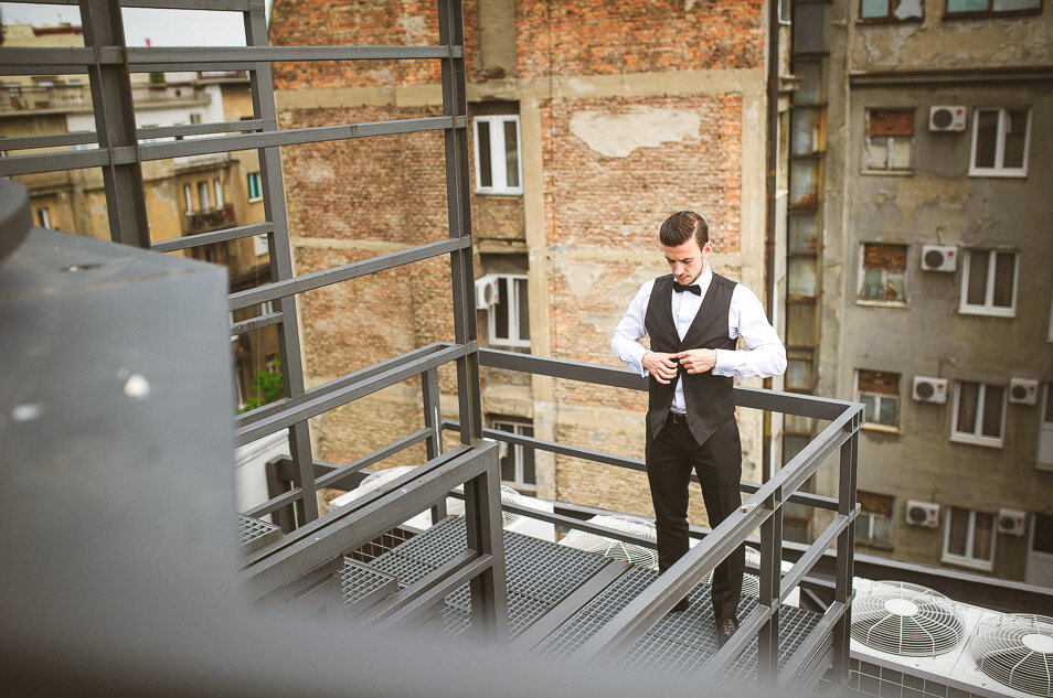 Pavle i venčanje — priprema