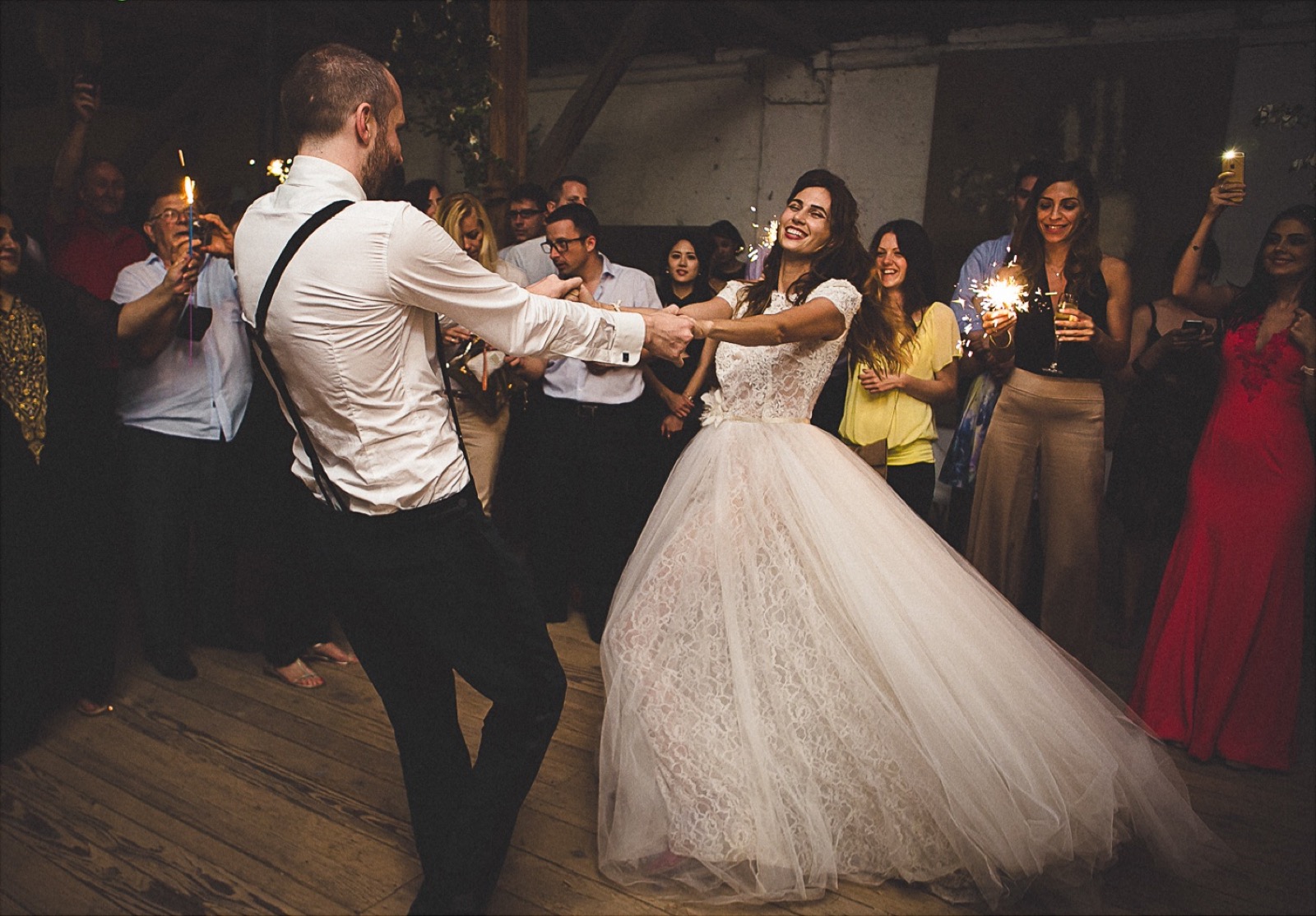 Prskalice na venčanju