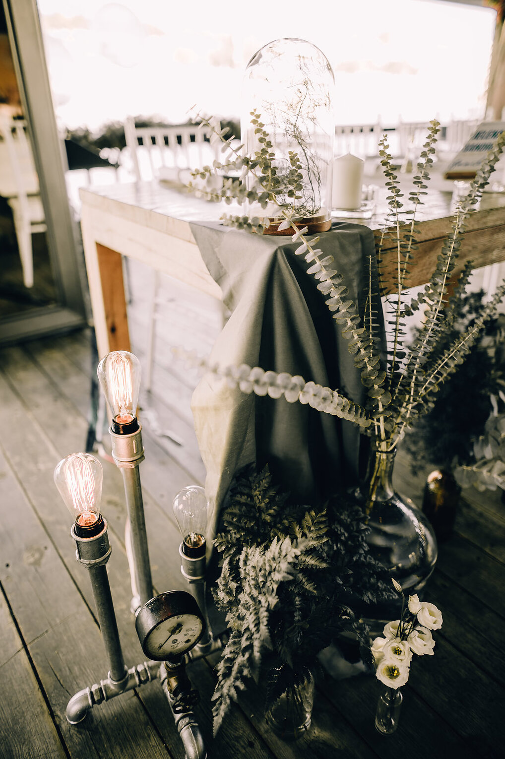 Industrijski detalji dekoracije