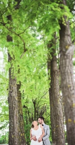 Zaljubljeni mladenci