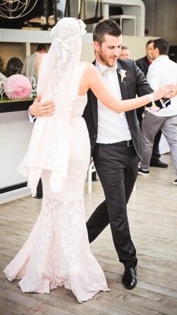 Milena i Andrej na plesnom podijumu