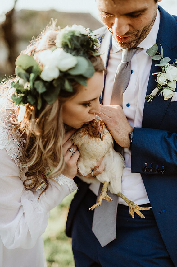 Rustični detalji venčanja