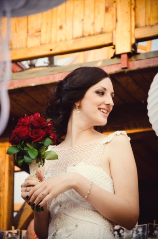 Sonja u čarlston venčanici