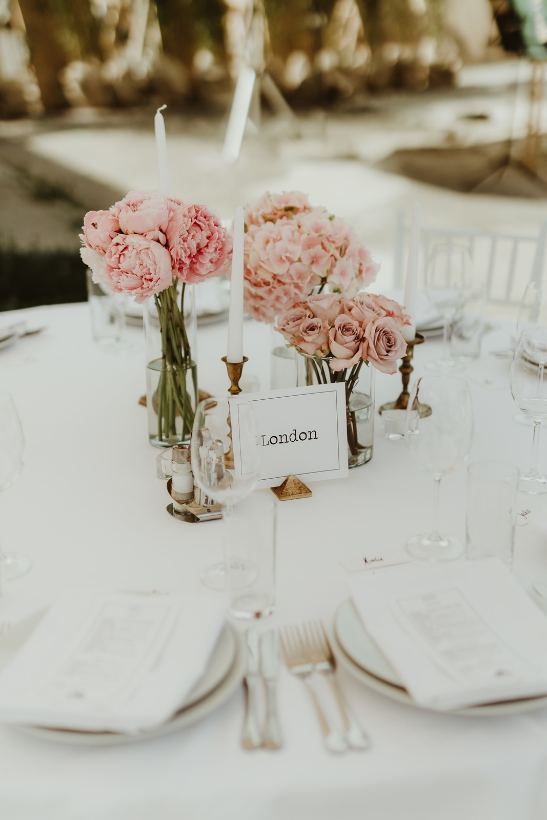 Table details London card