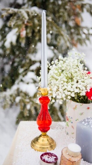 Amareti i kolačići u zimskom dekoru